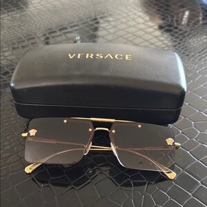 Versace Gold Sunglasses